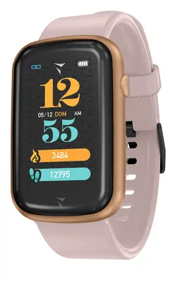 TECHMADE STEPS SMARTWATCH TOTAL GOLDEN ROSE TECHMADE STEPS SMARTWATCH TOTAL GOLDEN ROSE