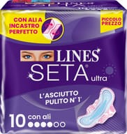 LINES SETA ULTRA ASSORBENTI ALI DWCT 10 PEZZI