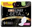 LINES SETA ULTRA ASSORBENTI EXTRA NOTTE CARRY PACK PACCO SINGOLO 9+1 PEZZI