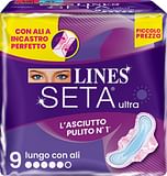 LINES SETA ULTRA ASSORBENTI LUNGO ALI DWCT 9 PEZZI