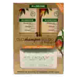 KLORANE DUO SHAMPOO SOLIDO MANGO 80 G + PORTASHAMPOO