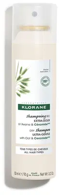 KLORANE SHAMPOO SECCO EXTRA DELICATO AVENA&CERAMIDE TUTTI I TIPI DI CAPELLI SPRAY 150 ML KLORANE SHAMPOO SECCO EXTRA DELICATO AVENA&CERAMIDE TUTTI I TIPI DI CAPELLI SPRAY 150 ML