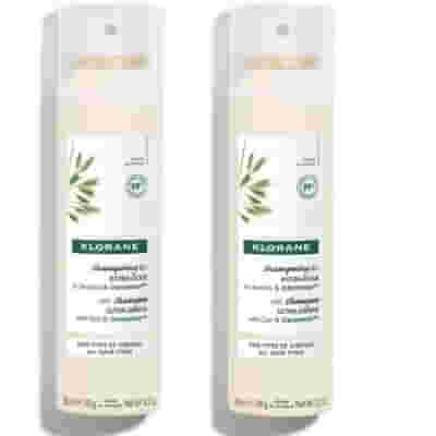 KLORANE DUO SHAMPOO SECCO AVENA & CERAMIDE 23 2 PEZZI DA 150 ML