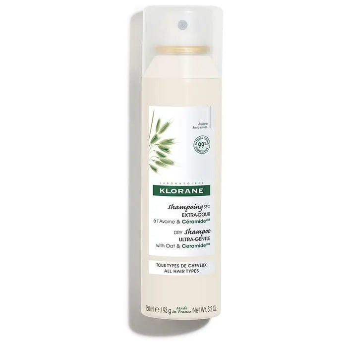 KLORANE DUO SHAMPOO SECCO AVENA CERAMIDE CAPELLI BRUNI 23 2 PEZZI DA 150 ML