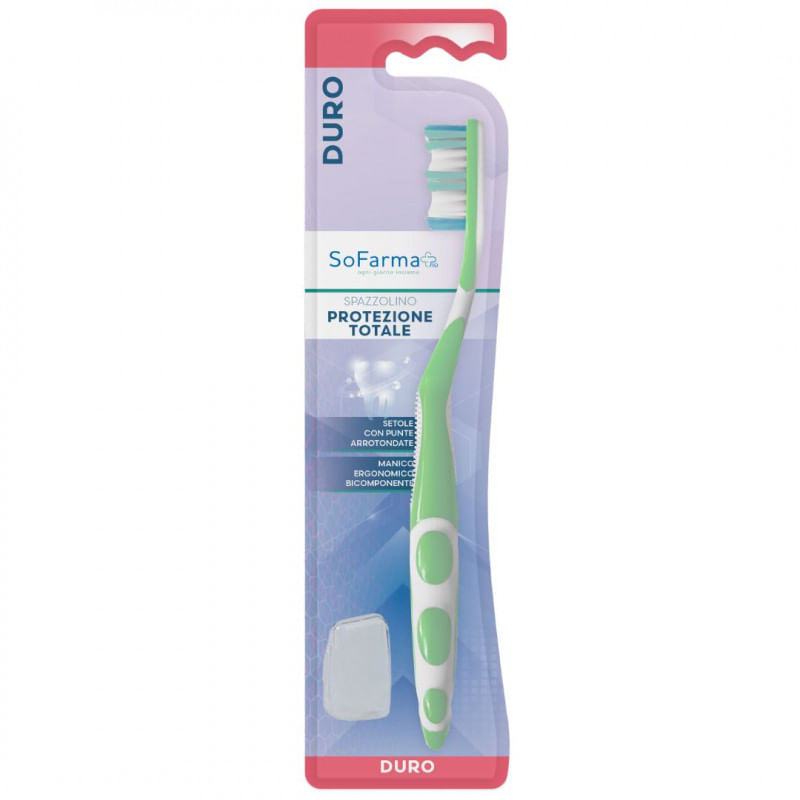 SPAZZOLINO TOTAL PROTECTION SETOLE DURE SOFARMAPIU'