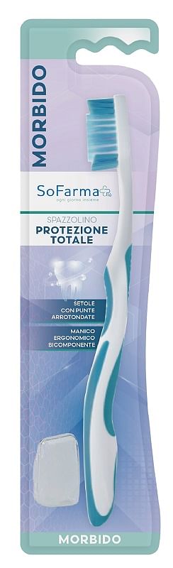 Spazzolino Total Protection Setole Morbide Sofarmapiu'