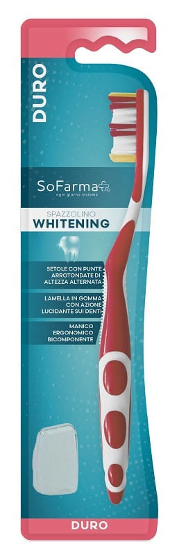 SPAZZOLINO WHITE SETOLE DURE SOFARMAPIU'