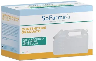 TANICA RACCOLTA URINA 24 ORE SOFARMAPIU' TANICA RACCOLTA URINA 24 ORE SOFARMAPIU'
