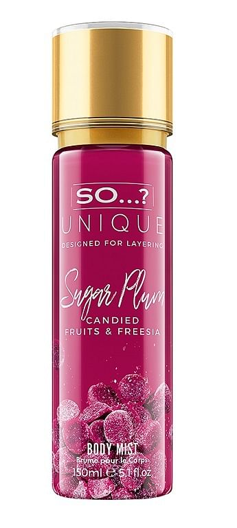 So Unique Sugar Plum Body Mist 150 Ml