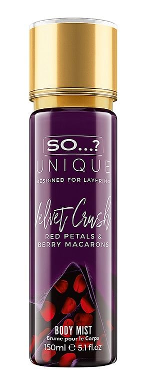 So Unique Velvet Crush Body Mist 150 Ml