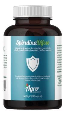 SPIRULINA DIFESE 100 CAPSULE SENZA GLUTINE