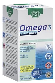 Esi Omega 3 Extra Pure 80 Perle + 40 Perle In Omaggio