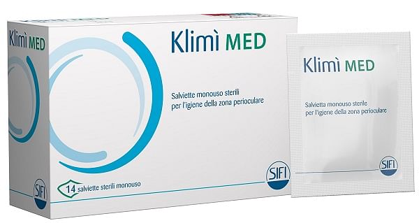 Klimi' Med Detergente Perioculare 14 Salviettine Sterili Monouso