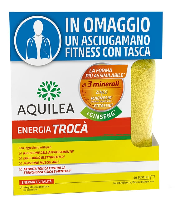 Aquilea Energia Troca' + Ginseng Promopack 20 Bustine