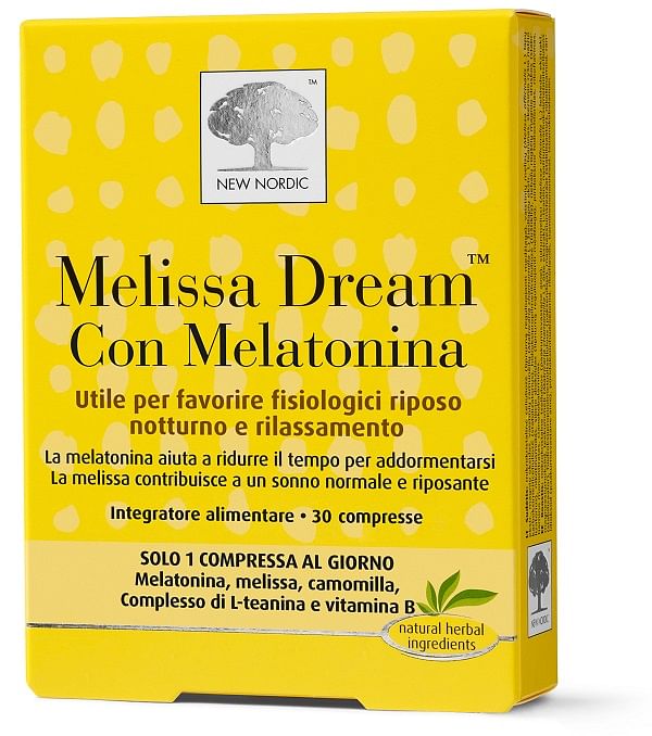 Melissa Dream Con Melatonina 30 Compresse