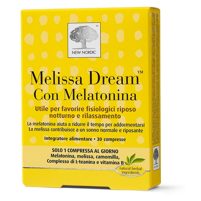 Melissa Dream Con Melatonina 30 Compresse