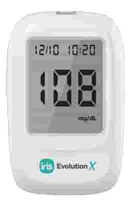 GLUCOMETRO IRIS EVOLUTION X SISTEMA MONITORAGGIO GLICEMIA