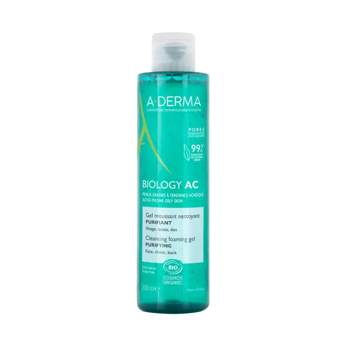 ADERMA BIOLOGY AC GEL DETERGENTE SCHIUMOGENO PURIFICANTE 200 ML
