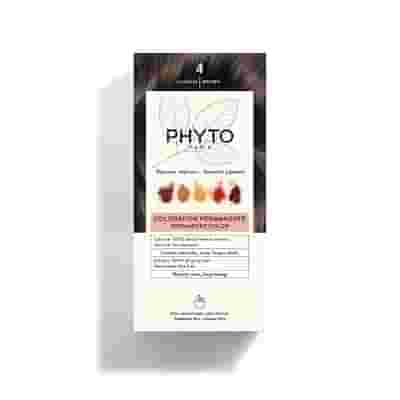 COLOR KIT 4 CASTANO LATTE RIVELATORE 50 ML + CREMA COLORANTE 50 ML + MASCHERA PROTETTIVA COLORE 12 ML + GUANTI