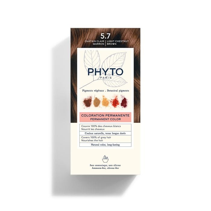 Color Kit 5,7 Castano Chiaro Tabacco 1 Latte 50 Ml + 1 Crema 50 Ml + 1 Maschera 12 Ml