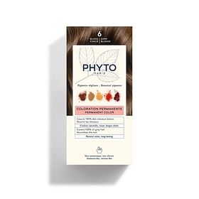 Color Kit 6 Biondo Scuro Latte Rivelatore 50 Ml + Crema Colorante 50 Ml + Maschera Protettiva Colore 12 Ml + Guanti