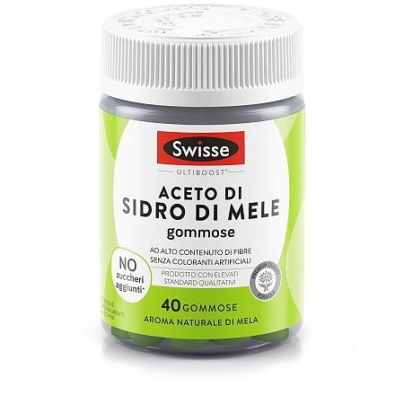 Swisse Aceto Di Sidro Di Mele 40 Pastiglie Gommose