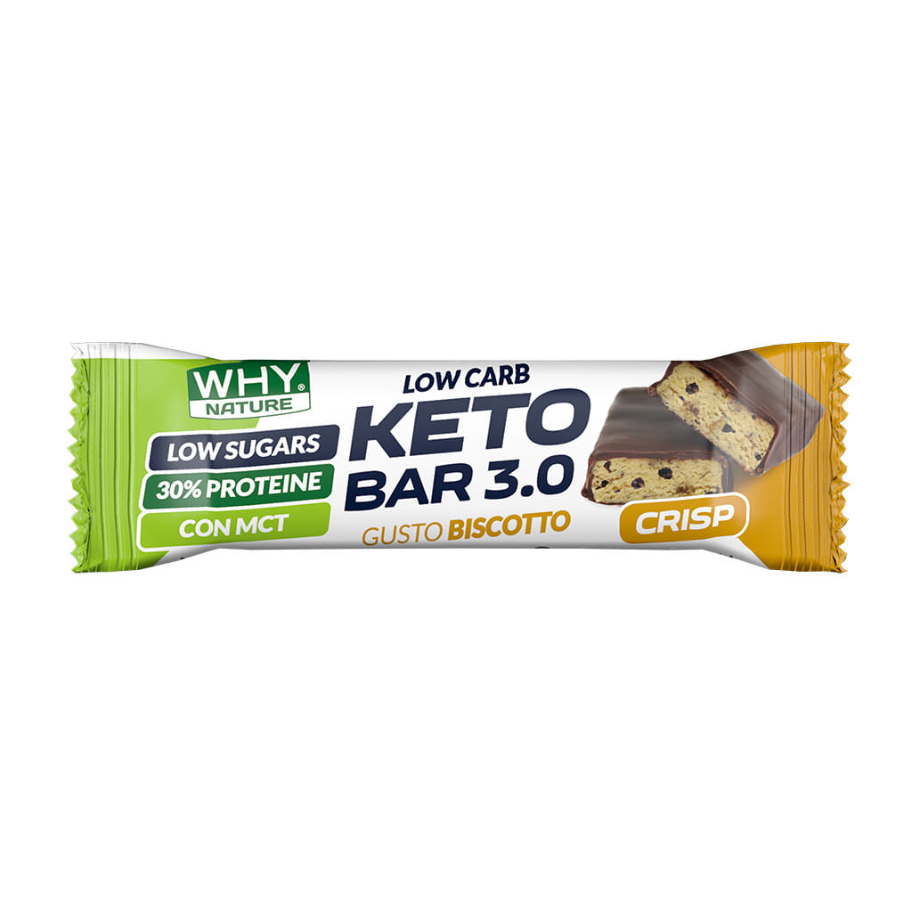 WHYNATURE KETO 3,0 BISCOTTO CRISP 30 G