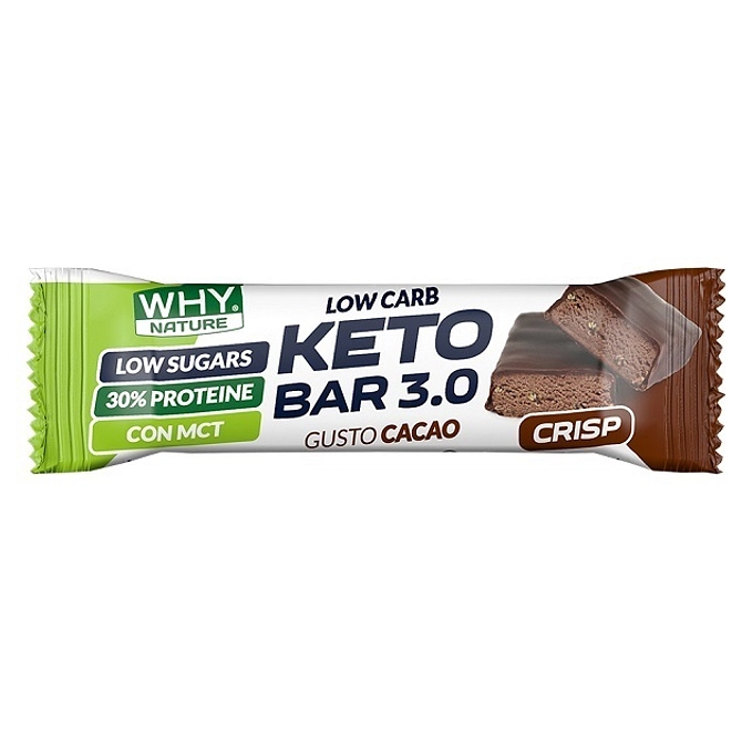 Whynature Keto 3,0 Cacao Crisp 30 G
