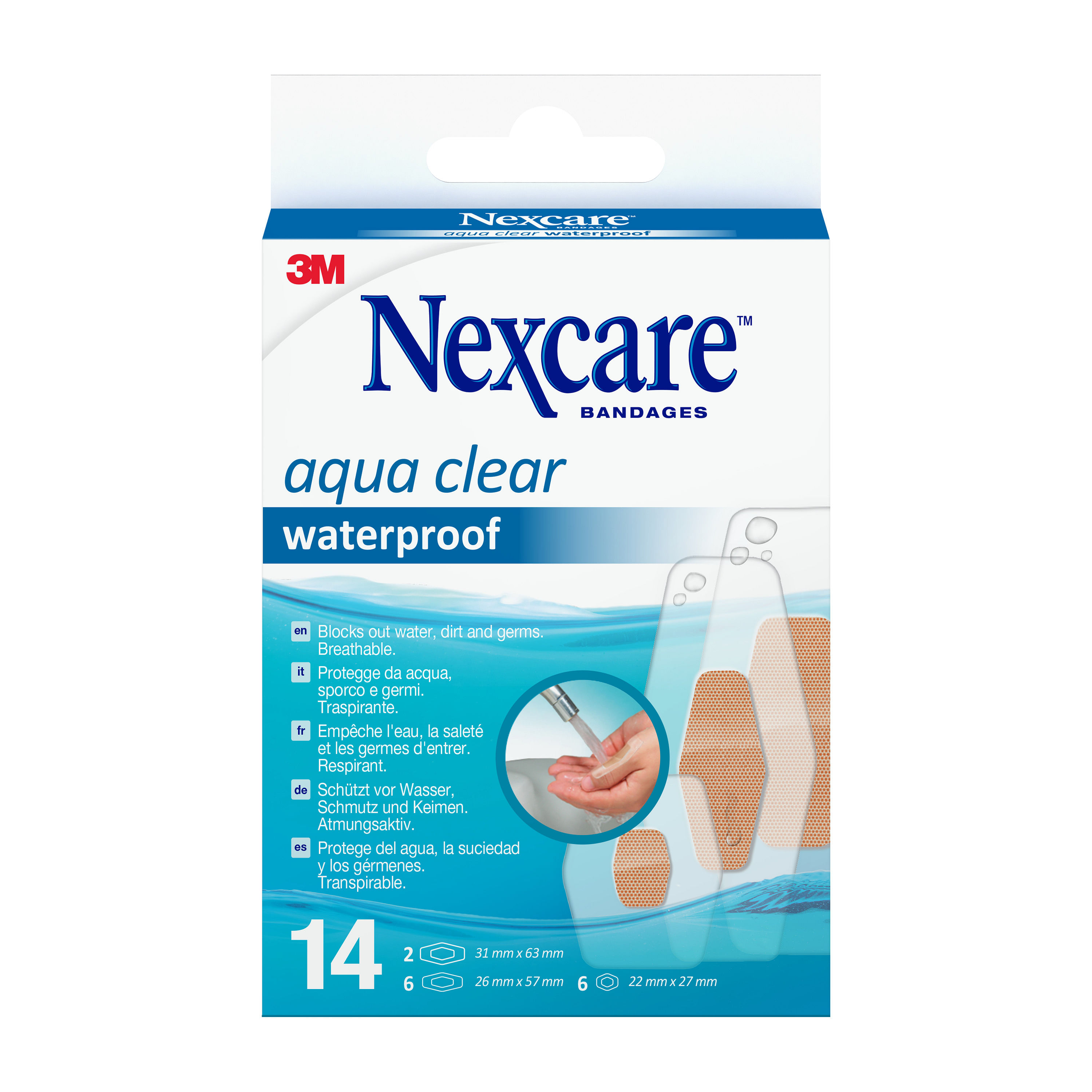 Cerotto Nexcare Aqua 14 Pezzi