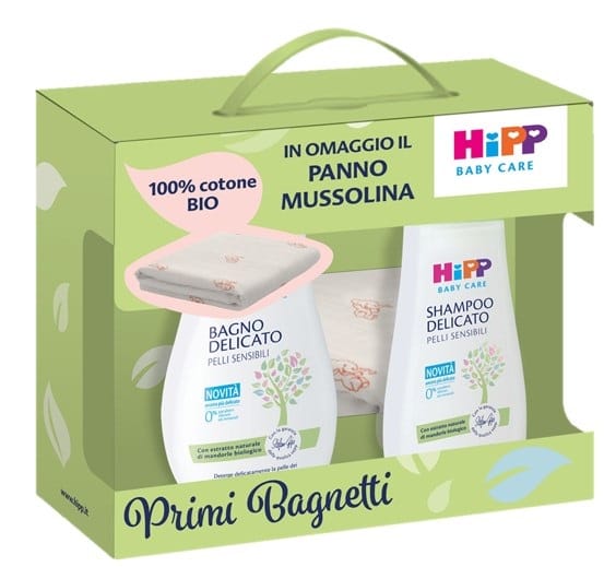 HIPP KIT 4 COFANETTI MUSSOLINA