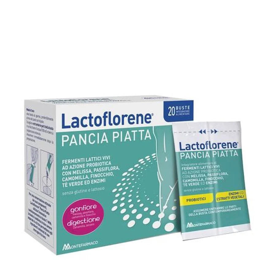 LACTOFLORENE PANCIA PIATTA 20 BUSTINE