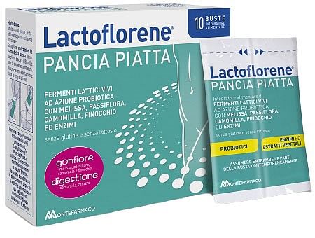 Lactoflorene Pancia Piatta 10 Bustine