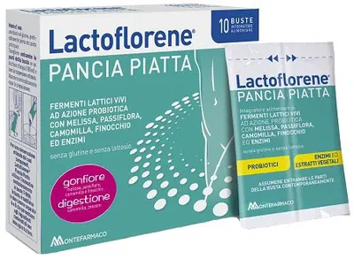 LACTOFLORENE PANCIA PIATTA 10 BUSTINE LACTOFLORENE PANCIA PIATTA 10 BUSTINE