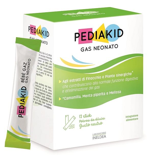 Pediakid Gas Neonato 12 Stick