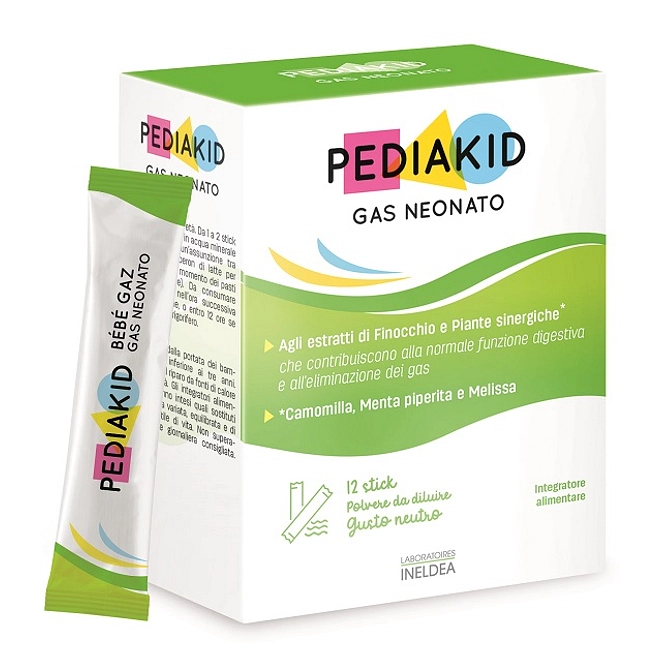 Pediakid Gas Neonato 12 Stick