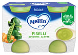 MELLIN OMOGENEIZZATO PISELLI E CAROTE 2 PEZZI DA 130 G