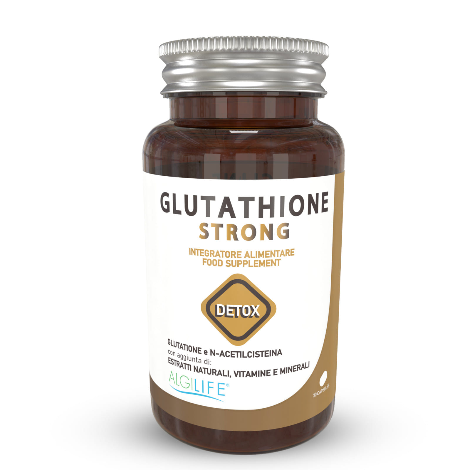 GLUTATHIONE STRONG 30 COMPRESSE