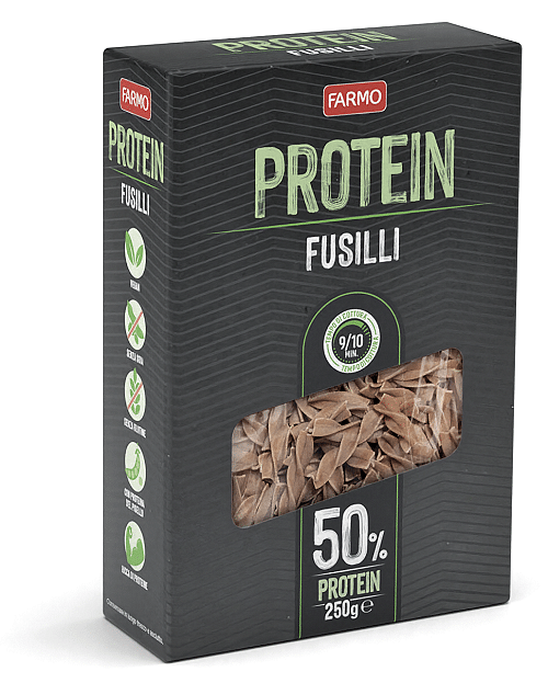 Farmo Protein Fusilli 50% 250 G