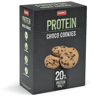 FARMO PROTEIN CHOKO COOKIES 20% 150 G