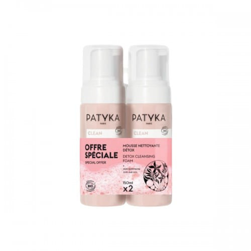 PATYKA DUO MOUSSES DETOX CLEAN 2023 2 FLACONI DA 150 ML