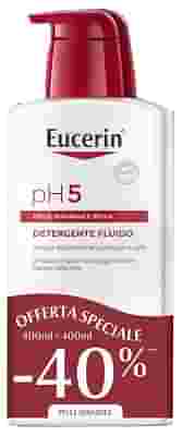 EUCERIN BIPACCO PH5 FLUIDO DETERGENTE 400 ML + 400 ML