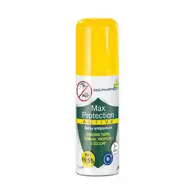 COLPHARMA SPRAY REPELLENTE ANTIZANZARE MAX PROTECTION ACTIVE 75 ML
