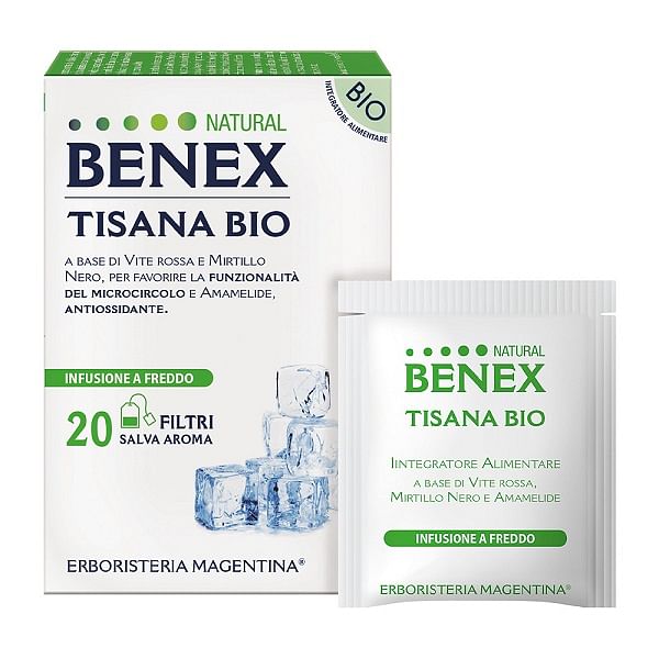 Benex Tisana Bio Fredda 20 Filtri