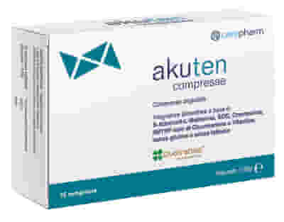 AKUTEN 16 COMPRESSE DEGLUTIBILI SENZA GLUTINE E LATTOSIO