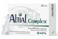 SOLUZIONE OFTALMICA LUBRIFICANTE ALTIAL COMPLETE 4 STRIP DA 5 FLACONI DA 0,5 ML