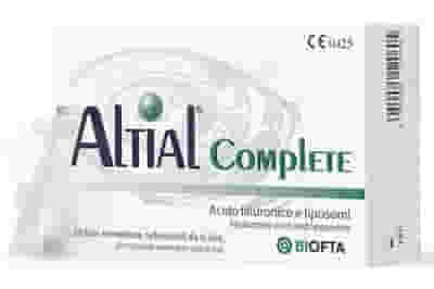 SOLUZIONE OFTALMICA LUBRIFICANTE ALTIAL COMPLETE 4 STRIP DA 5 FLACONI DA 0,5 ML