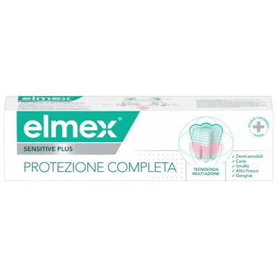 ELMEX DENTIFRICIO SENSITIVE PLUS COMPLETE 75 ML ELMEX DENTIFRICIO SENSITIVE PLUS COMPLETE 75 ML