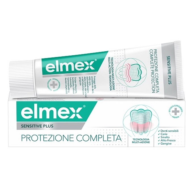 Elmex Dentifricio Sensitive Plus Complete 75 Ml