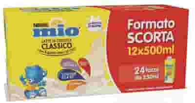 MIO LATTE CRESCITA CLASSICO 12 PEZZI DA 500 ML