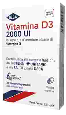 VITAMINA D3 IBSA 2000 UI 30 FILM ORODISPERSIBILI